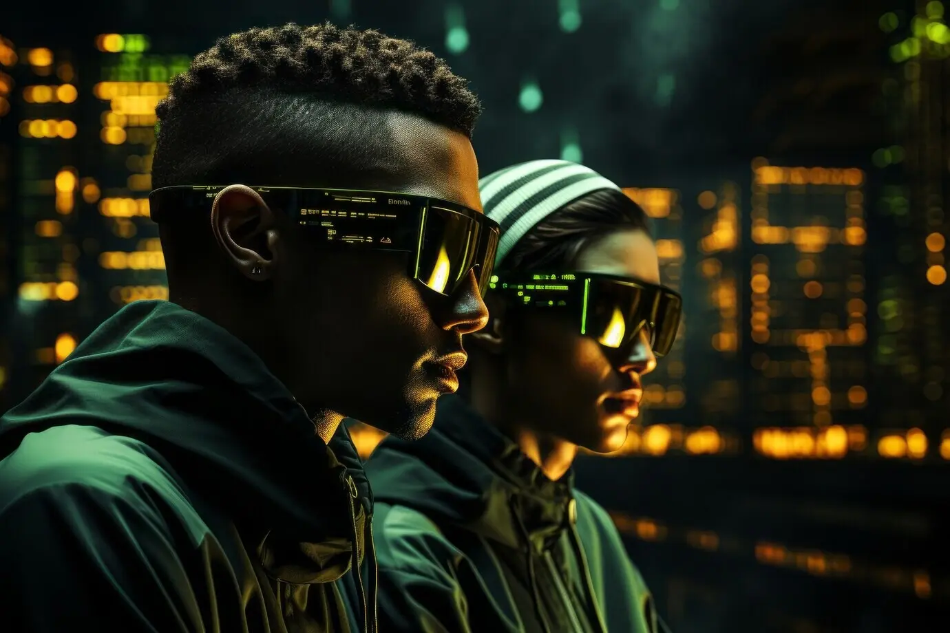 Иллюстрированный рендер аватара-близнеца